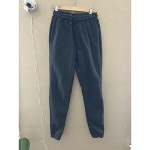 LEG3ND Mens Back At It Fleece Joggers Size S Charcoal Heather Athleisure Gym